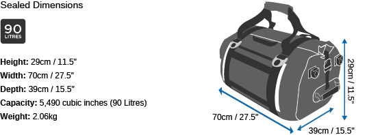 Overboard Size Guide