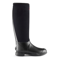 Hunter Balmoral Equestrian Neoprene Wellingtons Women s Black Uttings