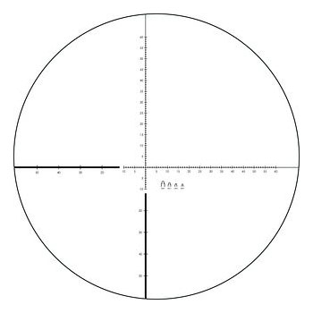 MRAD Ranging Reticle