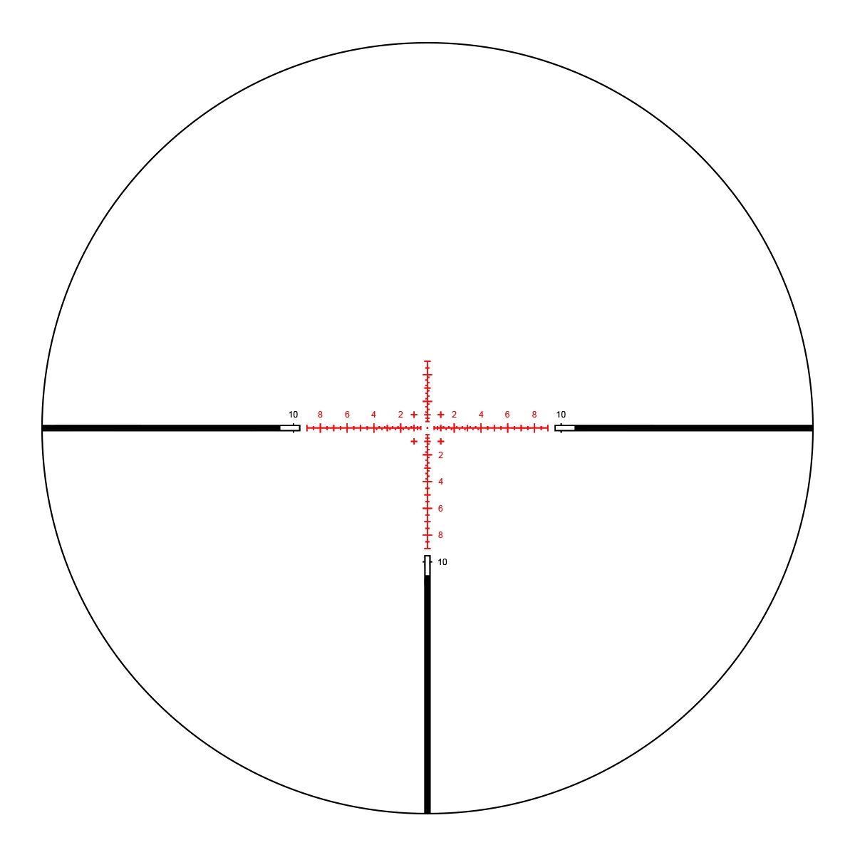 Reticle W-MIL 1